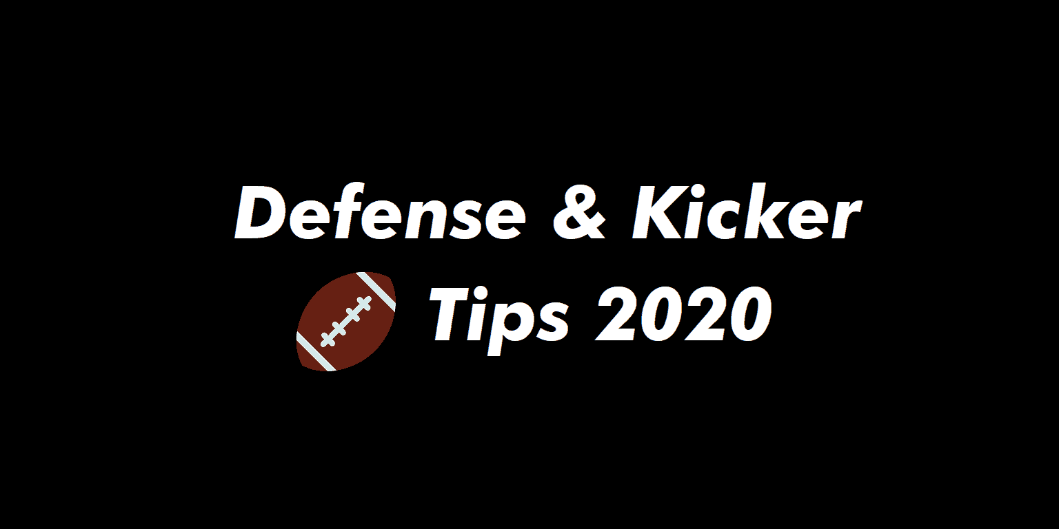 How to handle kicker and defense in best ball